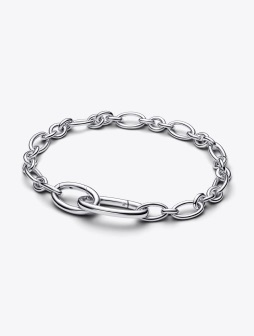 Openable Oval Link Chain Bracelet 