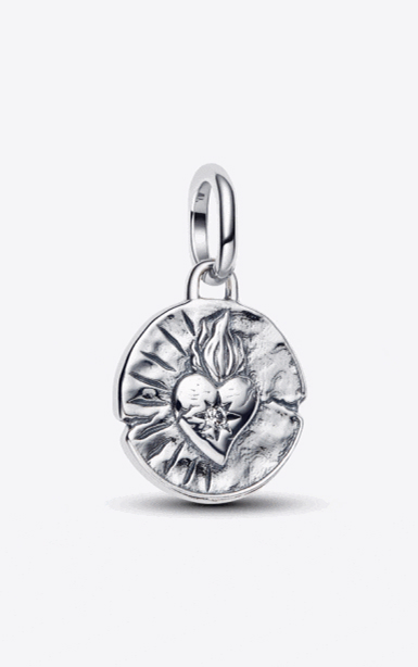 Heart Medallion Charm