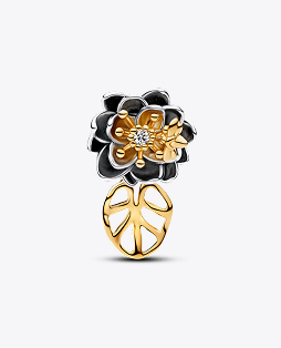 Disney Princess Tiana Water Lily Lab-grown Diamond Charm