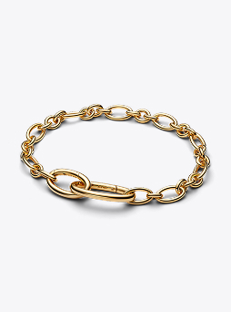 Openable Oval Link Chain Bracelet
