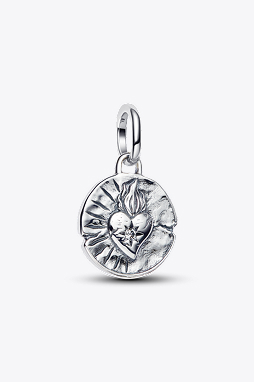 Heart Medallion Charm