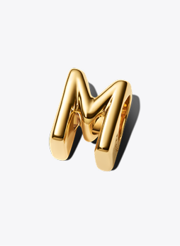Letter M Alphabet Charm