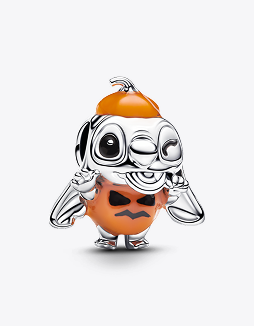 Disney Stitch Halloween Pumpkin Charm