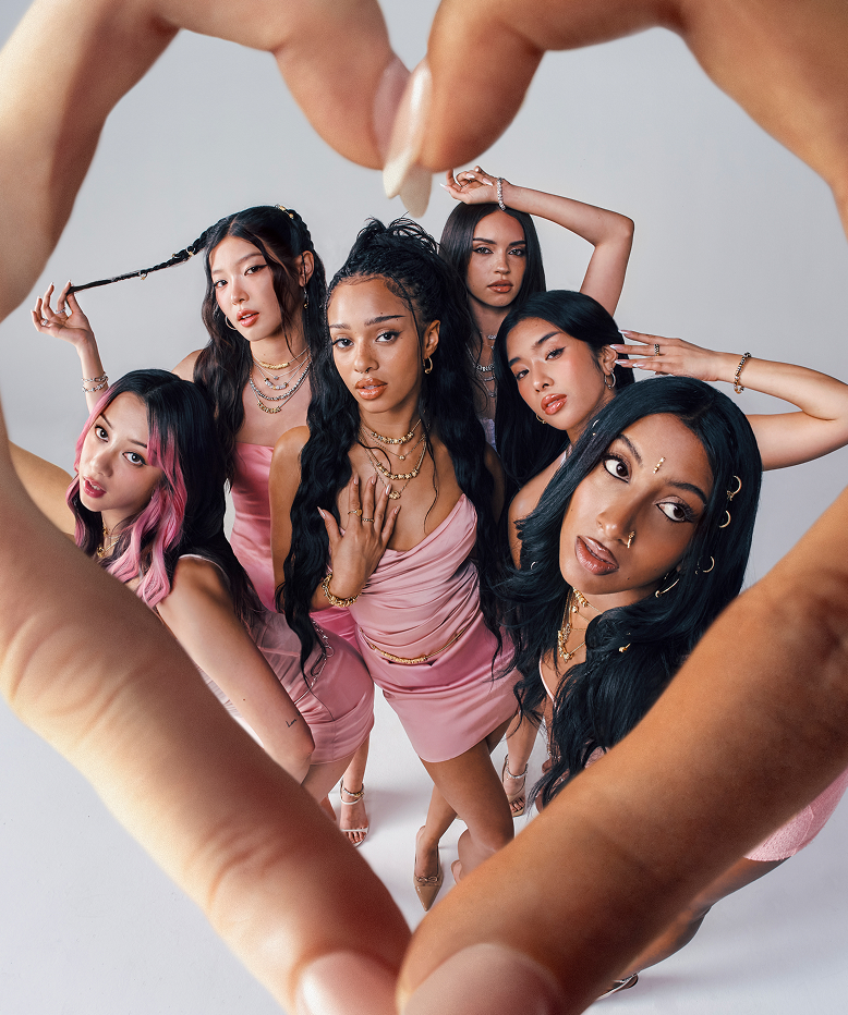 New Pandora Minis styled by KATSEYE