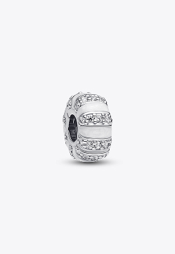 Stones & Enamel Clip Charm