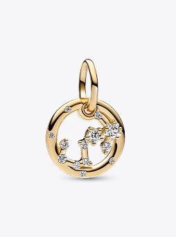 Constellation and birthstone-inspired charms