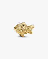 Textured Fish Mini Charm