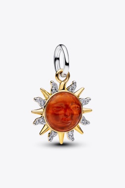 Sun Openwork Charm 
