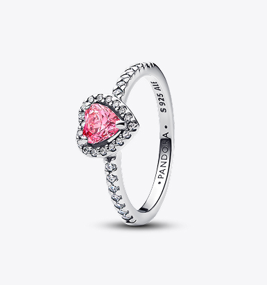 Featured Pink Heart Ring