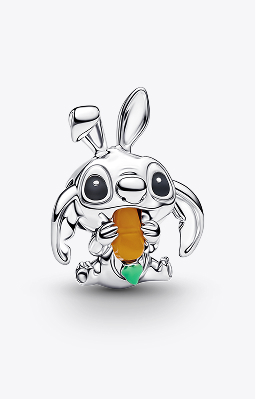 Disney Stitch Easter Bunny Charm  