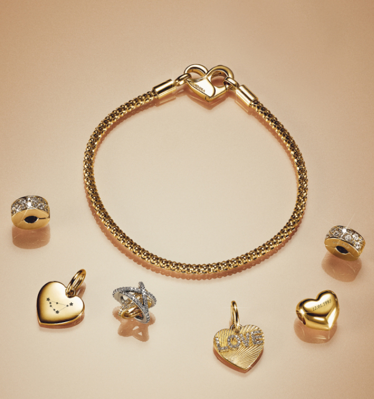 Engravable charm styling