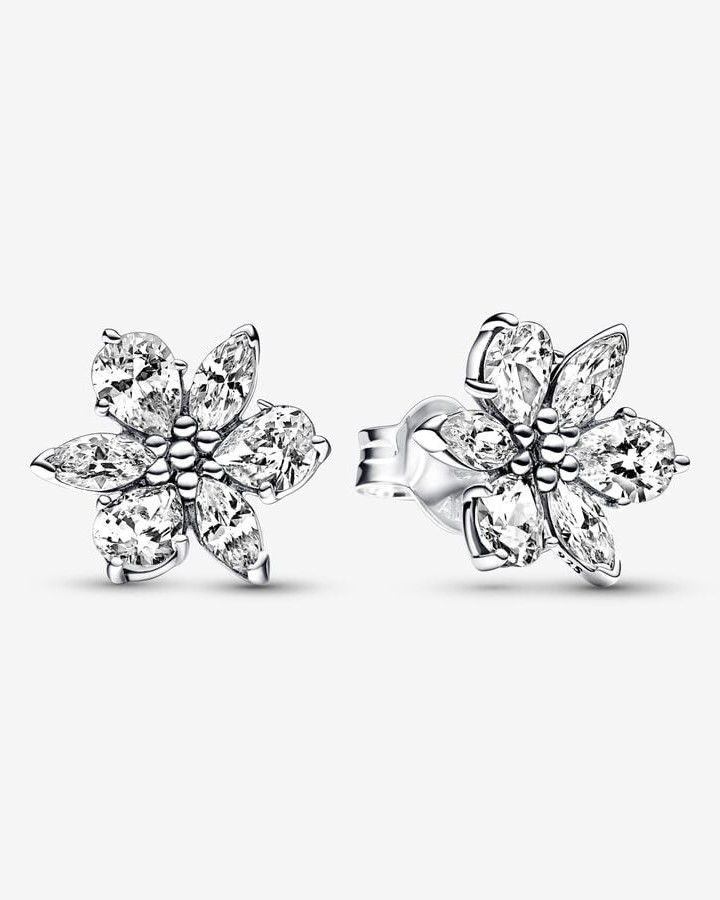 Sparkling Herbarium Cluster Stud Earrings