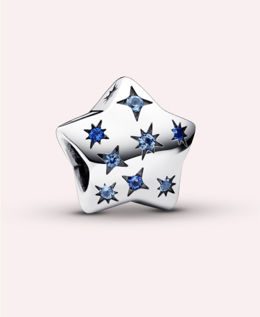 Bold Sparkling Star Charm