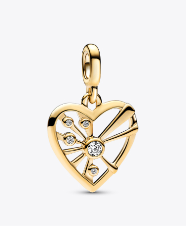 Charm Medallion Heart & Rays Pandora ME