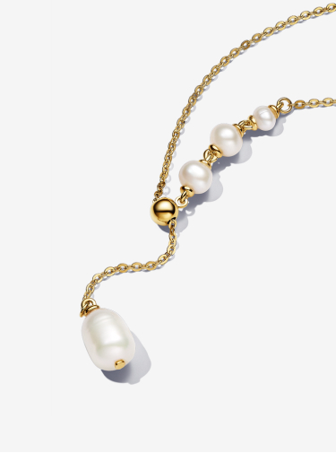 Collana Regolabile con Perle d’Acqua Dolce Coltivate