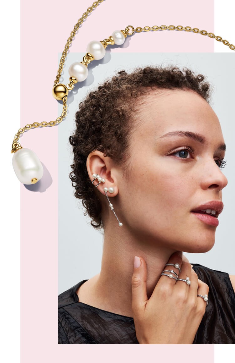 Collana Regolabile con Perle d’Acqua Dolce Coltivate