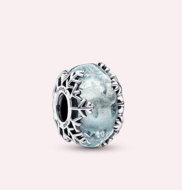 Charm Vetro di Murano Magia d'Inverno