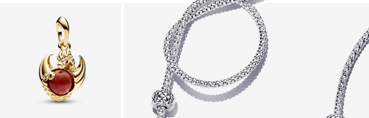 Game of Thrones Dragon Fire Dangle Charm