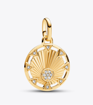 Charm Medallion Power of the Light Sun Pandora ME