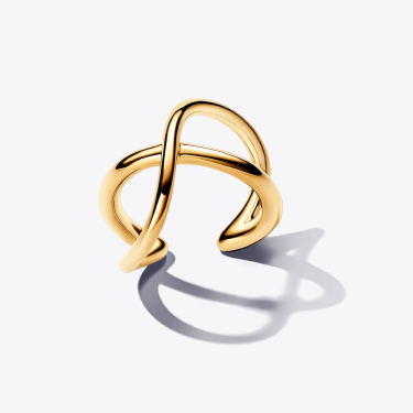 Ear Cuff Infinito Linea Sinuosa