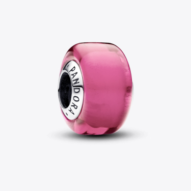 Pink Mini Murano Glass Charm
