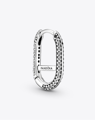 Orecchino Link Pietre Luminose Pandora ME