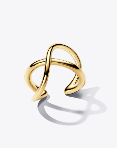 Ear Cuff Infinito Linea Sinuosa