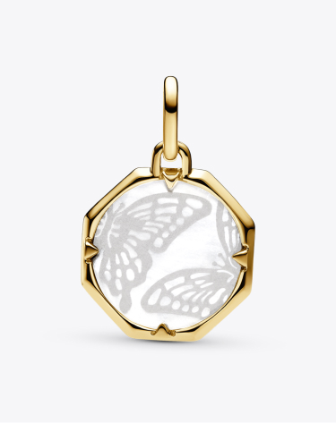 Charm Medallion Pearlescent Butterfly Pandora ME