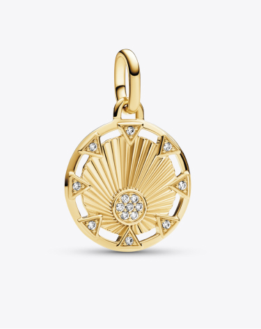 Charm Medallion Power of the Light Sun Pandora ME