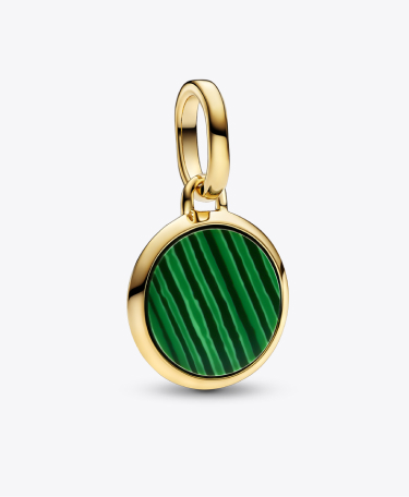 Charm Medallion Mini Verde da incidere Pandora ME