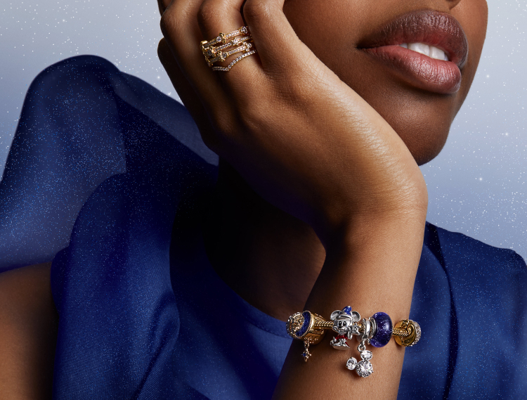 Disney x Pandora Mickey and Minnie Mouse charms