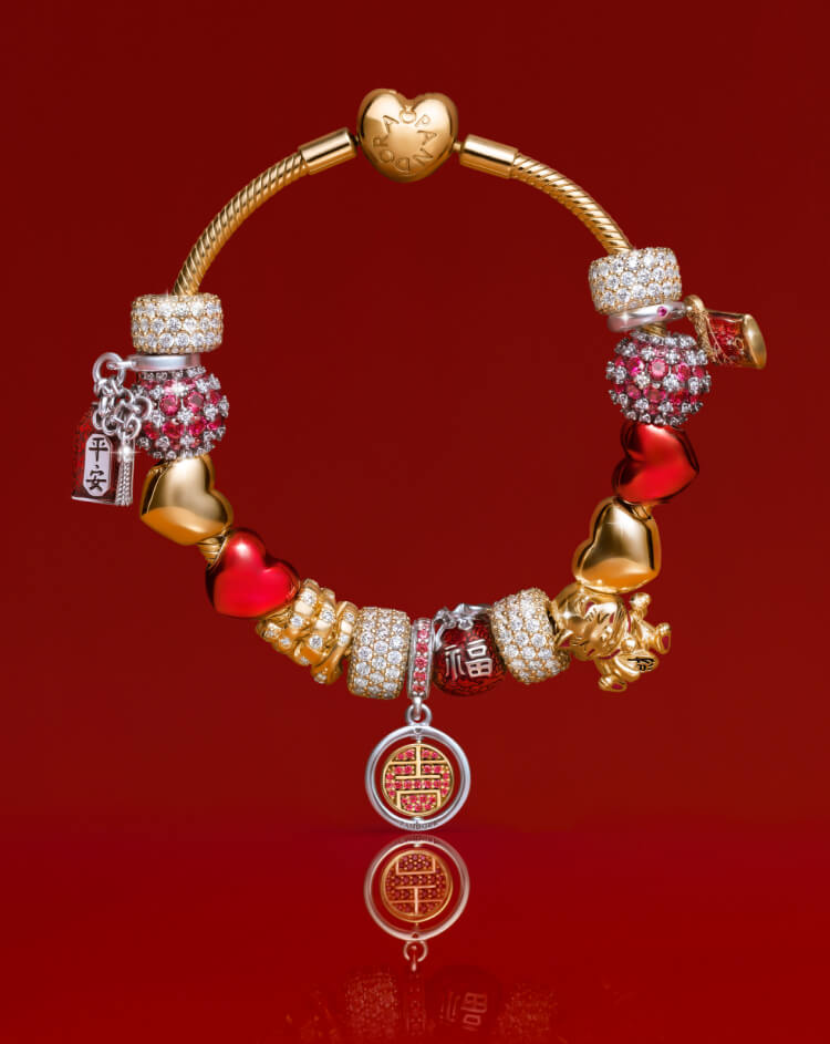 Pandora Lunar New Year charm bracelet