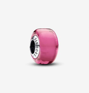 Pink Mini Murano  Glass Charm
