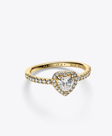 Elevated Heart Ring