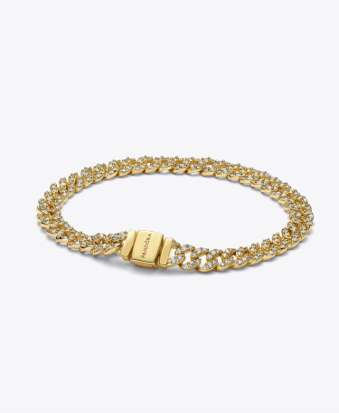 Pavé Cuban Chain Bracelet