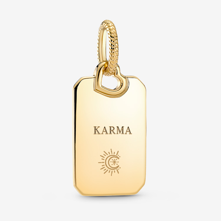 Pendente Medaglia Rettangolare