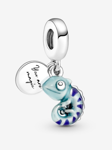 Charm Pendente Camaleonte Che Cambia Colore