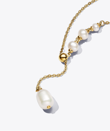 Collana Regolabile con Perle d’Acqua Dolce Coltivate