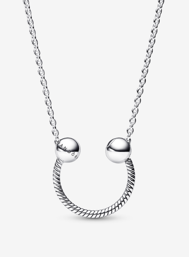 Pandora Moments Horseshoe Pendant Necklace