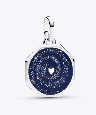 Charm Medallion Galaxy Heart Pandora ME