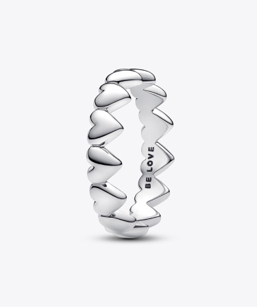 Anello Fascia a Cuori Be Love