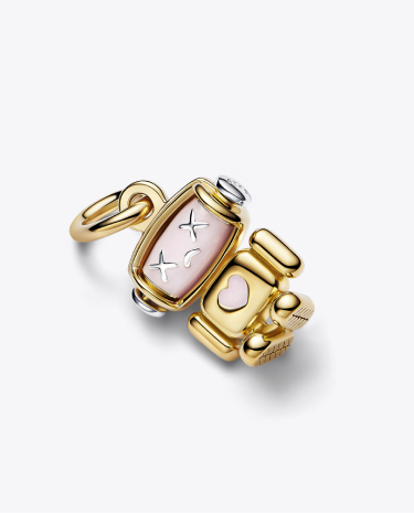 Charm Pendente Robot con testa girevole