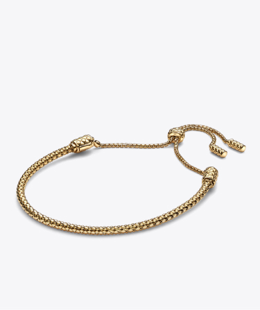 Bracciale Regolabole Maglia Geometrica