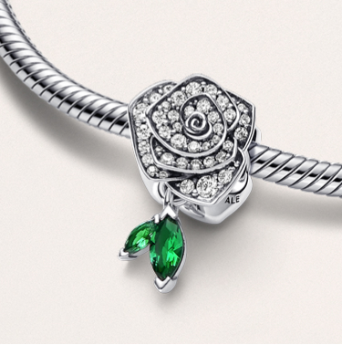 Charm Rosa Scintillante