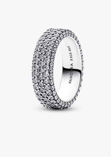 Pandora Timeless Pavé Triple-row Ring