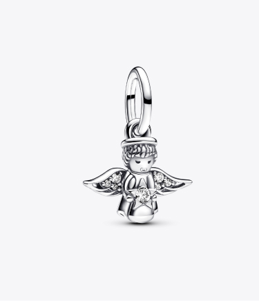 Sparkling Angel Dangle Charm