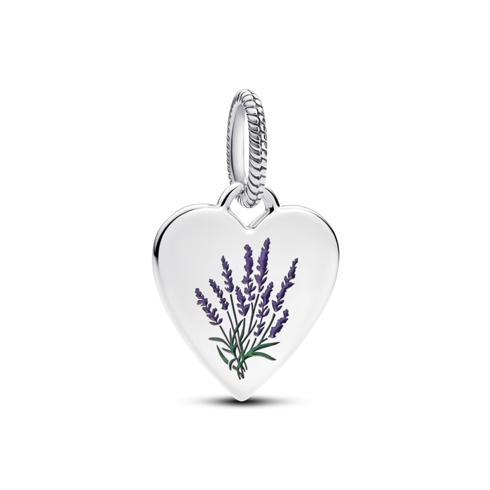 Gravírozható lógó levendulás charm Klubtagok választása