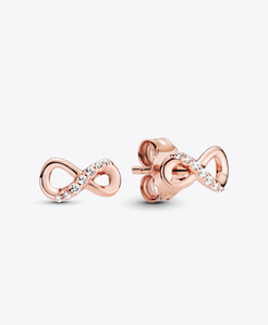 Sparkling Pink Huggie Hoop Earrings