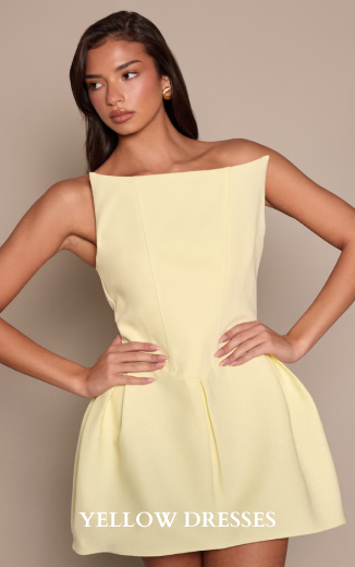 YELLOW DRESSES
