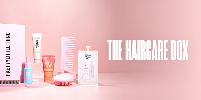 BOTTOM PUSH THE HAIRCARE BOX